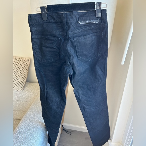 Stella McCartney black jeans (slight shiny/sheer) - Picture 2 of 9